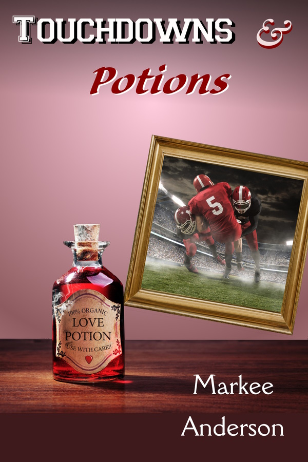 Touchdowns and Potions book cover